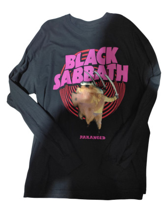 Camiseta BLACK SABBATH - Paranoid Manga Larga