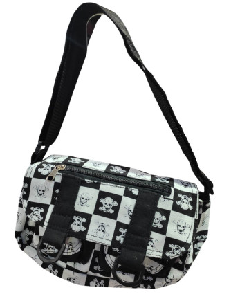 Bolso CALAVERAS Cuadrados (pequeño)