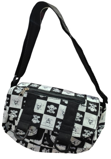 Bolso CALAVERAS Cuadrados (pequeño)