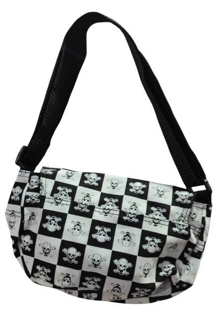 Bolso CALAVERAS Cuadrados (pequeño)
