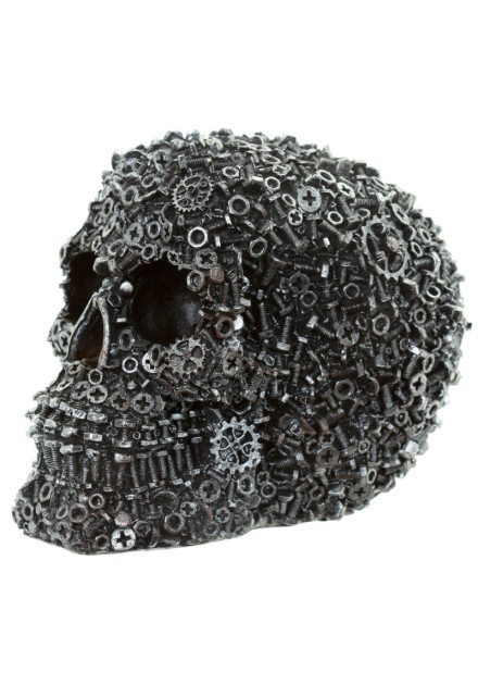 Calavera con Tornillos y Tuercas...