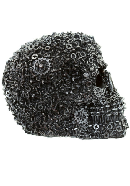 Calavera con Tornillos y Tuercas...