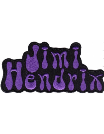 Parche JIMI HENDRIX Morado Bordado