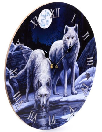 Reloj de Pared Lobo Guerrero del Invierno 2