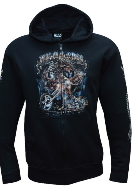 Sudadera WILD & FREE DRAGON MOTO (con...