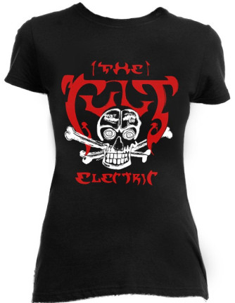 Camiseta para chica THE CULT - Electric Calavera