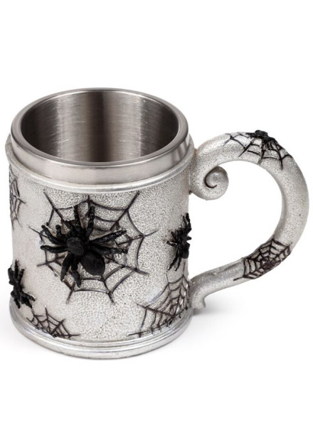 Jarra TELARAÑA CON ARAÑAS Resina