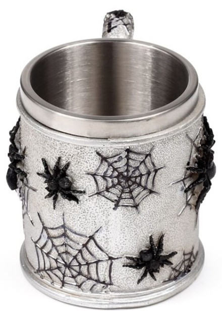 Jarra TELARAÑA CON ARAÑAS Resina