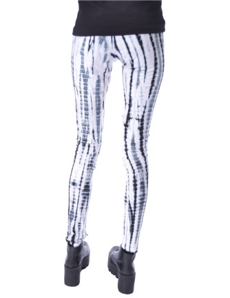 Leggins DEJA Blanco y Negro 2