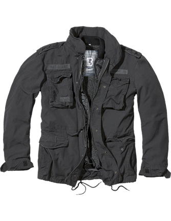 Chaqueta M-65 Giant Negra BRANDIT