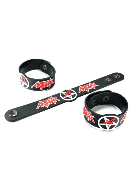 Pulsera de goma ANTHRAX