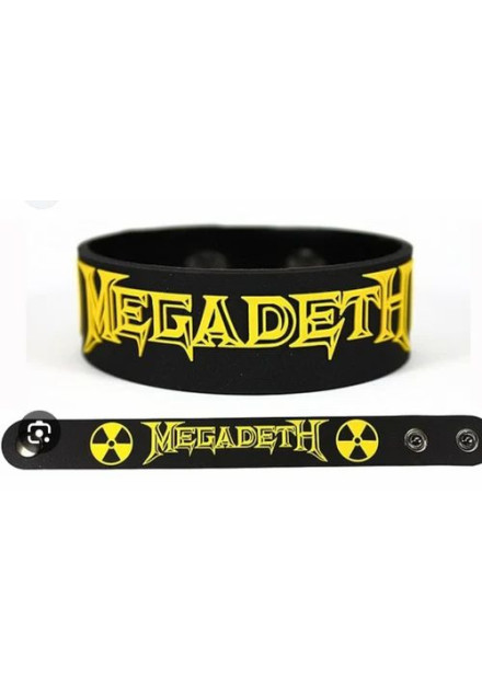 Pulsera de goma MEGADETH