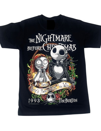 Camiseta PESADILLA ANTES DE NAVIDAD - Jack y Sally