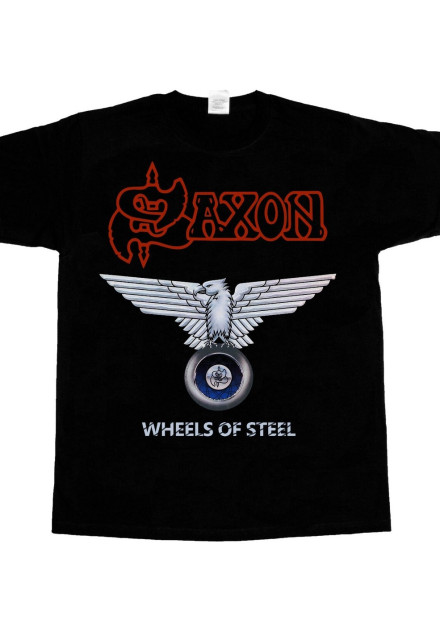 Camiseta SAXON - Wheels Of Steel V2