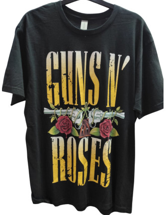 Camiseta GUNS N ROSES - Letras Grandes