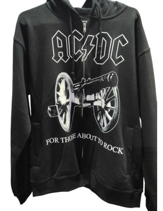 Sudadera ACDC - For Those About (con cremallera)