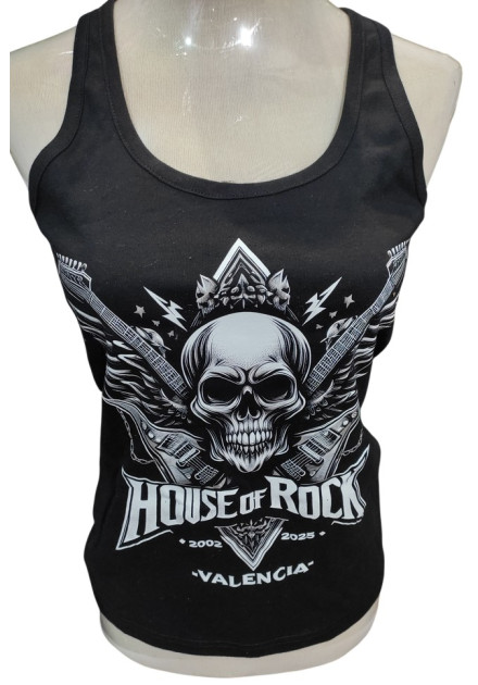 Camiseta para chica  HOUSE OF ROCK -...