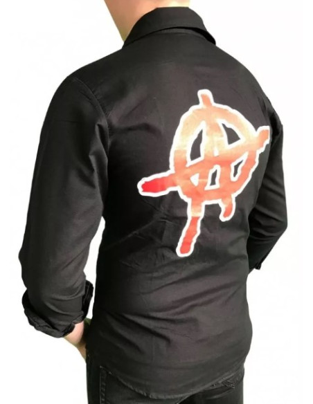 Camisa Anarchy manga larga