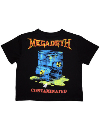 Camiseta Top  para chica MEGADETH - Contaminated 2