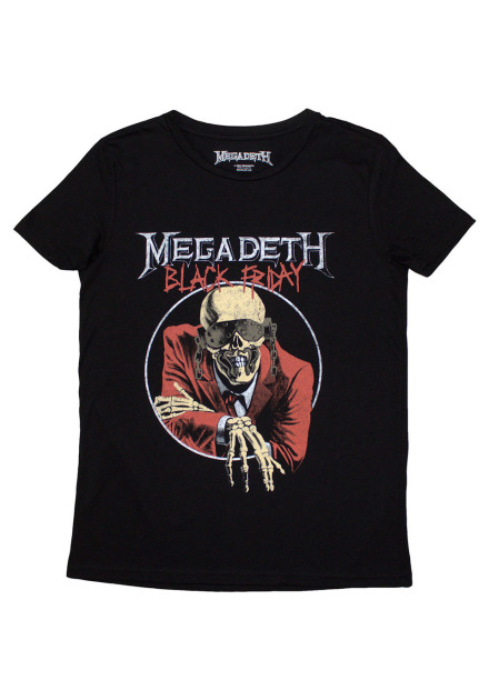 Camiseta para chica MEGADETH - Black...