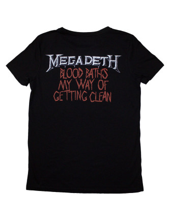 Camiseta para chica MEGADETH - Black Friday 2
