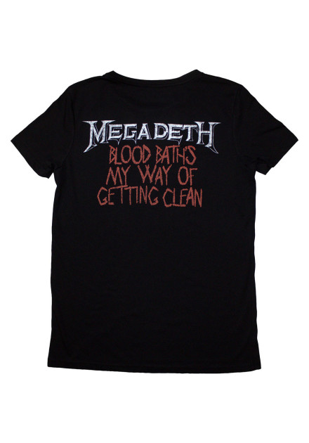 Camiseta para chica MEGADETH - Black...