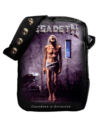 Bolso MEGADETH - Countdown To Extinction (estilo bandolera)