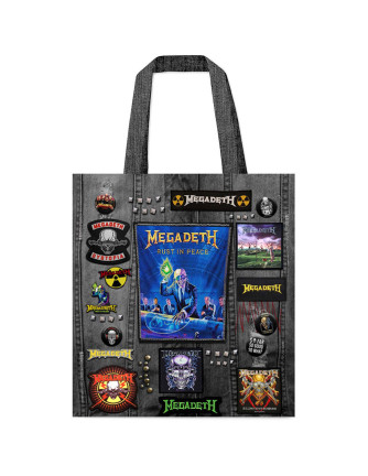 Bolso MEGADETH - Battle Bag (estilo chaleco parches)