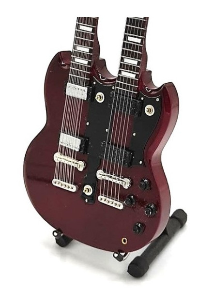 Guitarra Miniatura LED ZEPPELIN -...