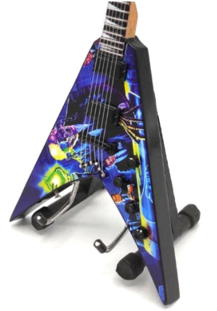Guitarra Miniatura MEGADETH - Rust