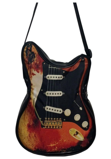 Bolso Guitarra Vintage Madera