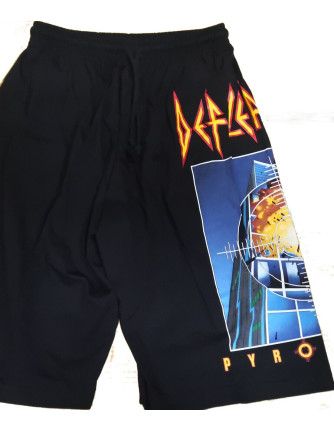 Pantalón corto DEF LEPPARD - Pyromania