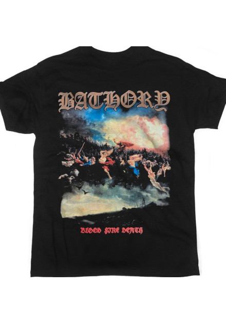 Camiseta BATHORY - Blood Fire Death