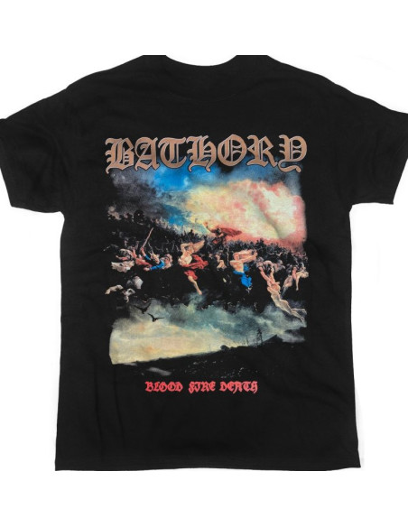 Camiseta BATHORY - Blood Fire Death