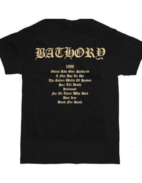 Camiseta BATHORY - Blood Fire Death