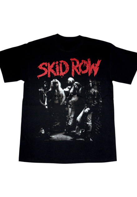 Camiseta SKID ROW - Foto B/N