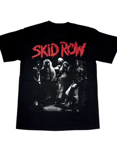 Camiseta SKID ROW - Foto B/N