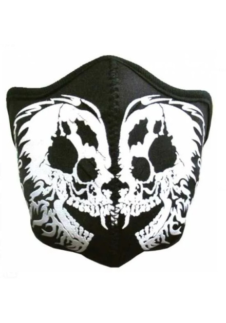 Máscara Neopreno Boca Calaveras Tribales