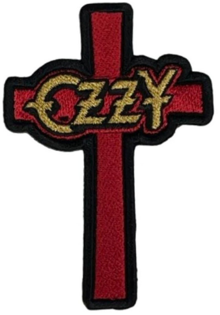 Parche OZZY OSBOURNE - Cruz Bordado