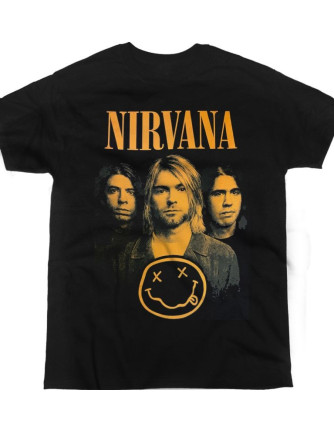 Camiseta NIRVANA - Grupo Happy Face