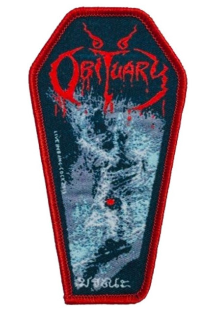 Parche OBITUARY - Ataud