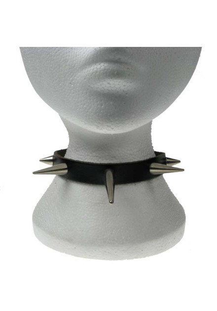 Collar Cuero Conos Pequeño Mediano y...