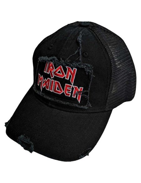 Gorra IRON MAIDEN - Logo Vintage Deshilachada