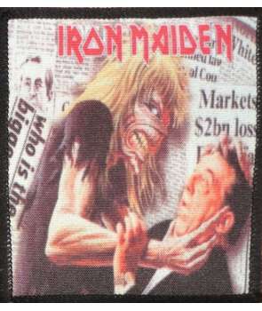 Parche IRON MAIDEN - Be quick or be dead