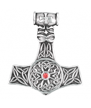 Colgante Thor Hammer Face