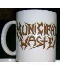 Taza MUNICIPAL WASTE - Logo Band