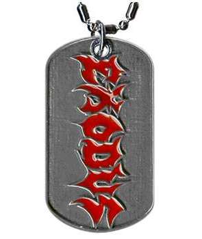 Colgante EXODUS - Logo Dog Tag