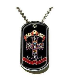 Colgante GUNS N ROSES - Appetite For Destruction Dog Tag
