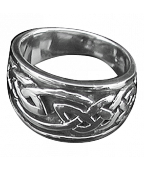 Anillo Celta Entrelazado Plata