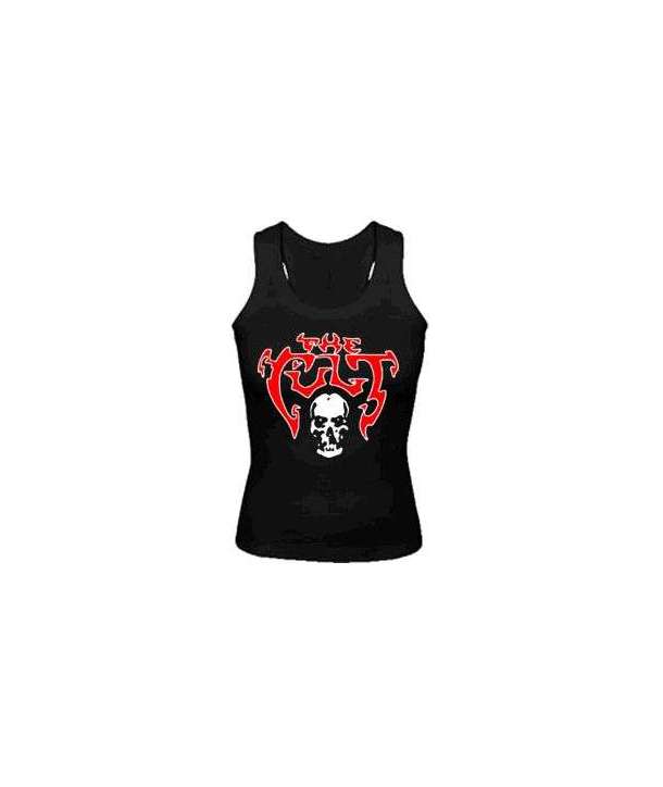 Camiseta THE CULT - Skull Logo Tirantes Chica